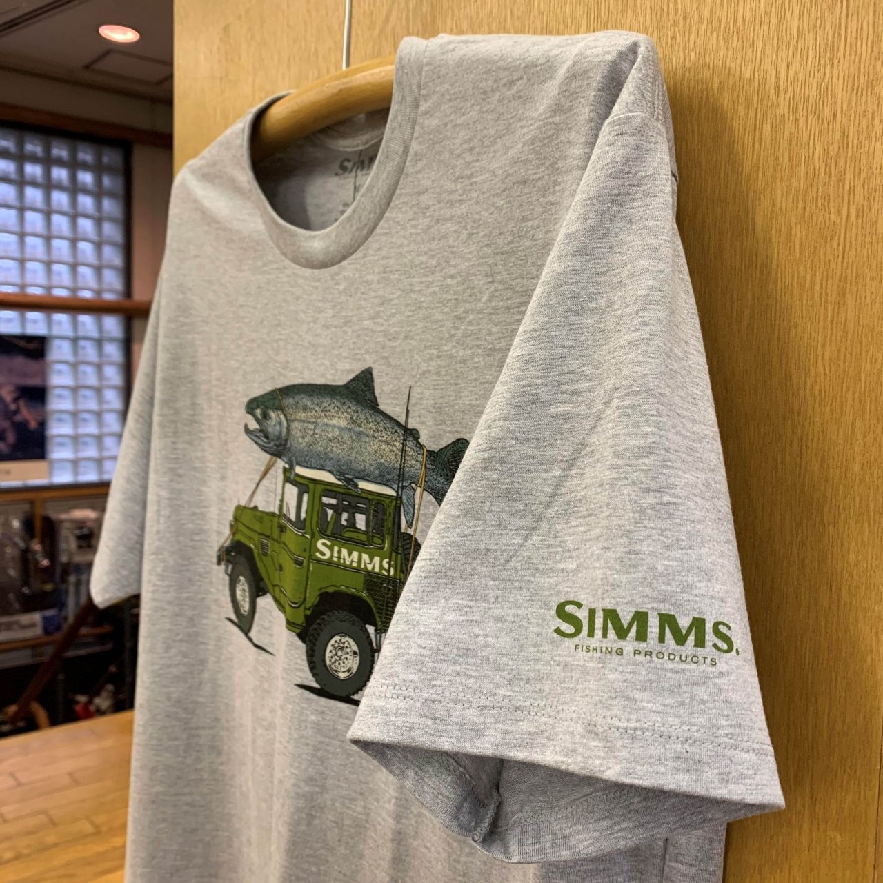 シムス　simms  トラウトクルーザー　Tシャツ ランドクルーザー